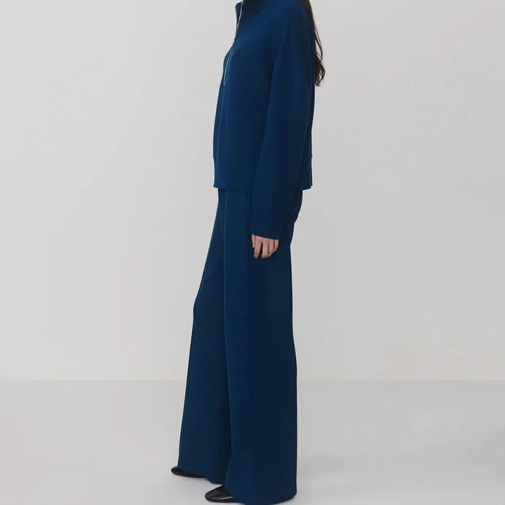 Varley Wide Leg Pants (30") - Sea Blue