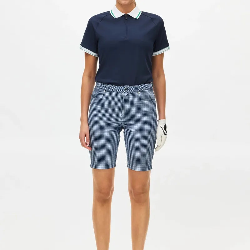 Rohnisch Chie Bermuda Shorts - Blue Check