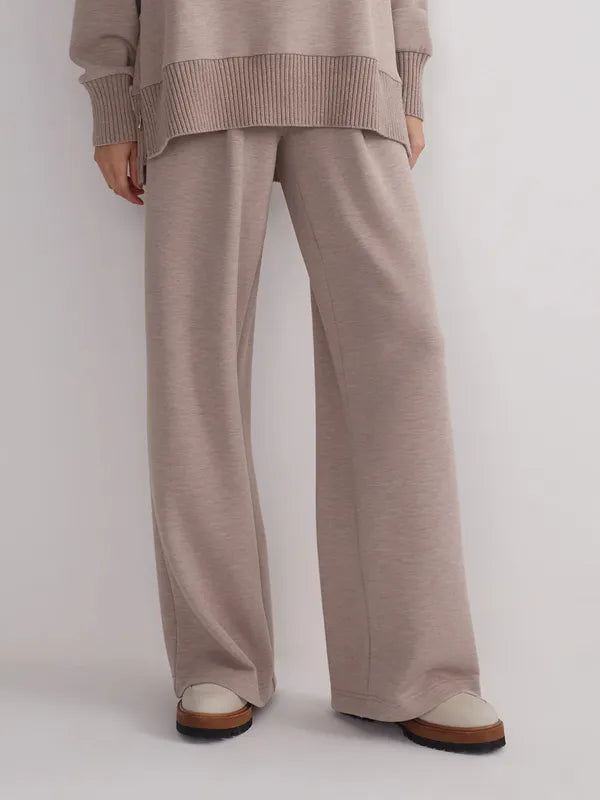 Varley Extra Wide Pants (29.5") - Taupe Marl