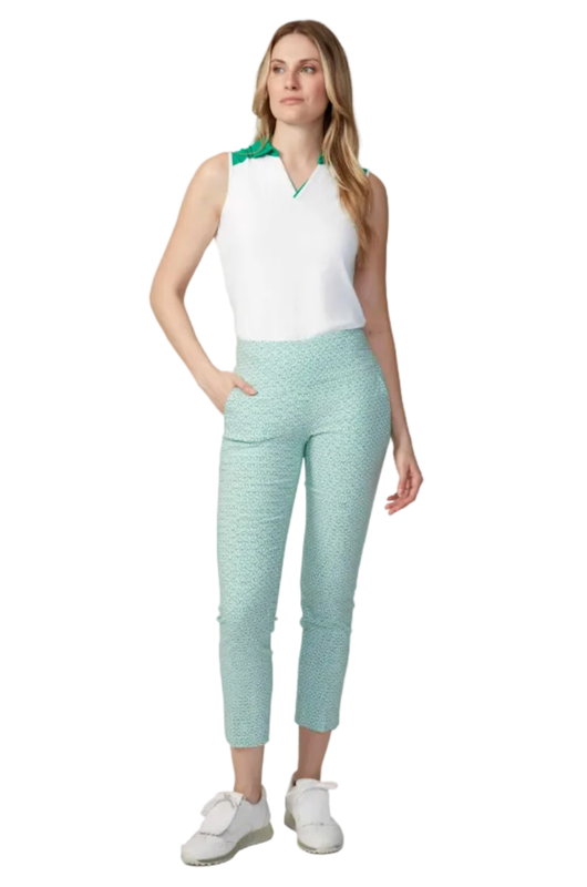 Swing Control Techno Pants (28") - Green Houndstooth