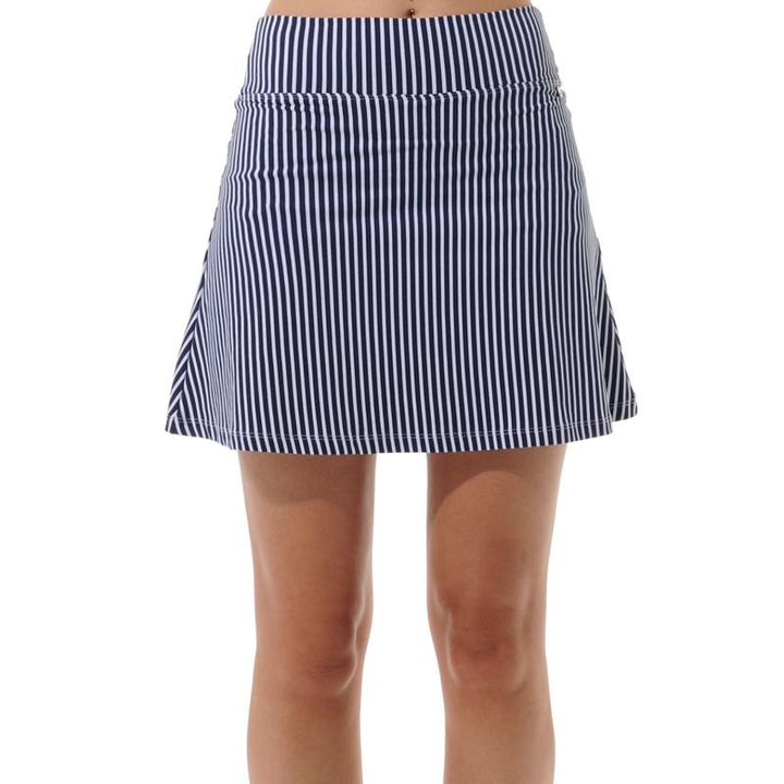 MDC Stripe Skort - Navy/White