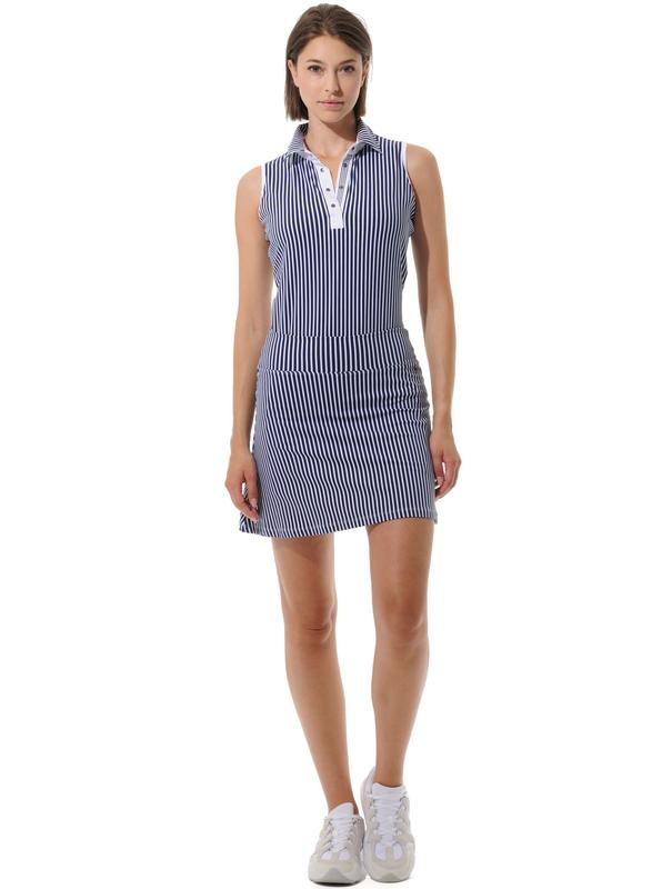 MDC Stripe Skort - Navy/White