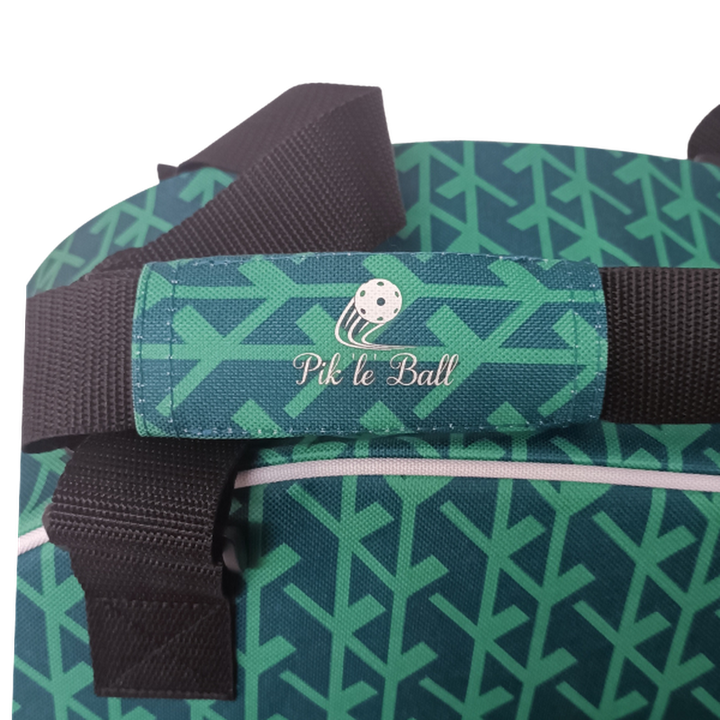 Pik'le'Ball Pickleball Tote - Classy Green