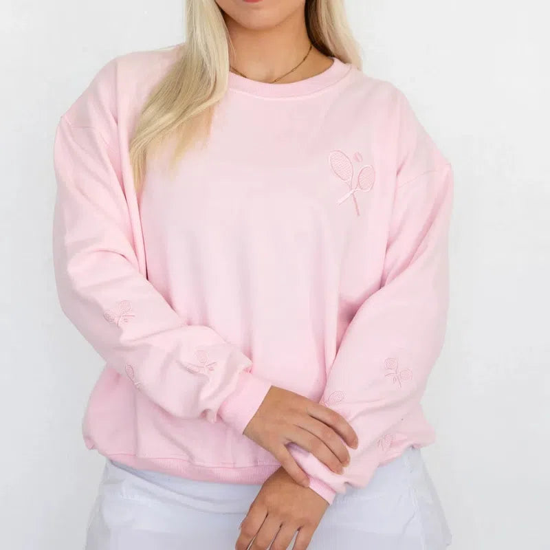 CourtLife Crossed Racquets Sweatshirt - Various Colours