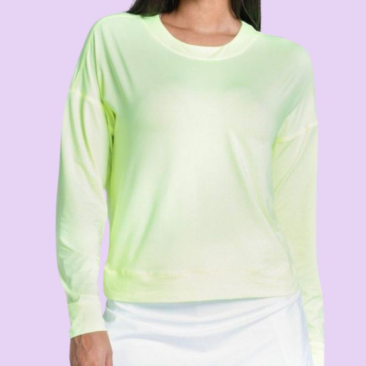 Lucky in Love Hype L/S - Lemon Frost