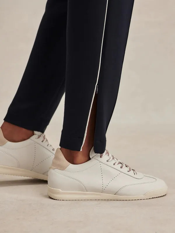 Varley Slim Pintuck Pants (27.5") - Navy