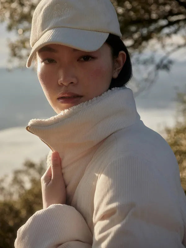 Varley Brackley Cord Puffer Jacket - Birch