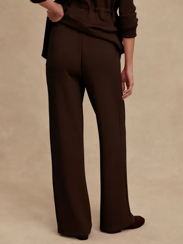 Varley Wide Leg Pants (28") - Coffee Bean