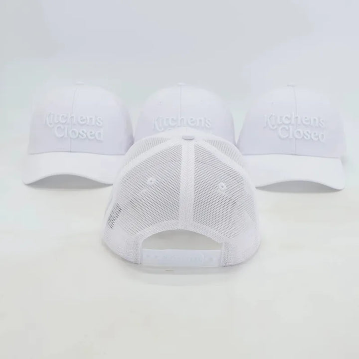 Swinton Kitchen's Closed Hat - White