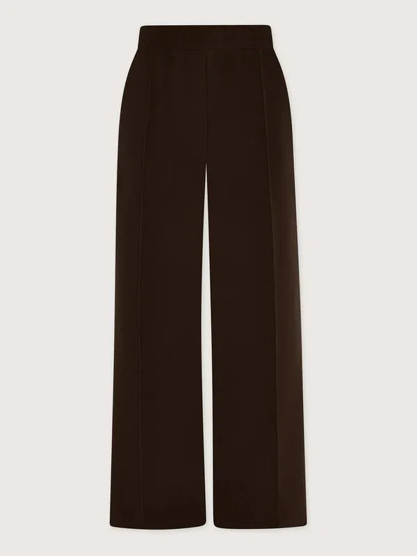 Varley Wide Leg Pants (30") - Coffee Bean Marl