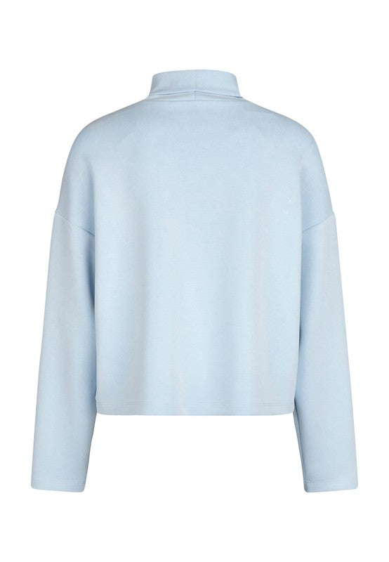 Marc Aurel Roll Neck Sweater - Blue