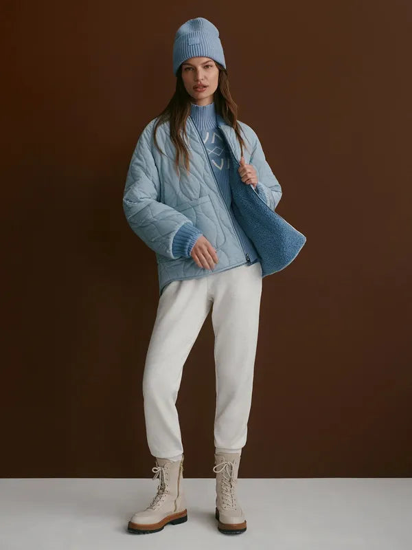 Varley Serina Reversible Jacket - Blue