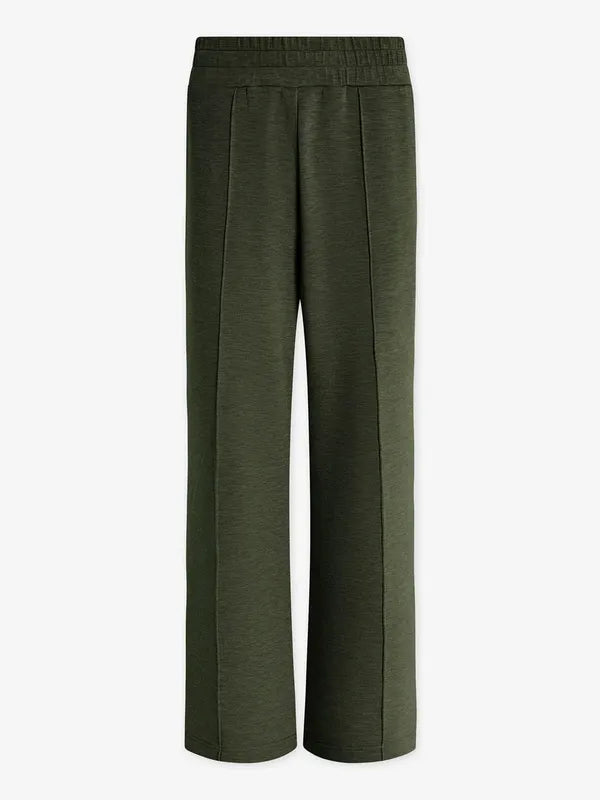 Varley Wide Leg Pants (28") - Olive Marl