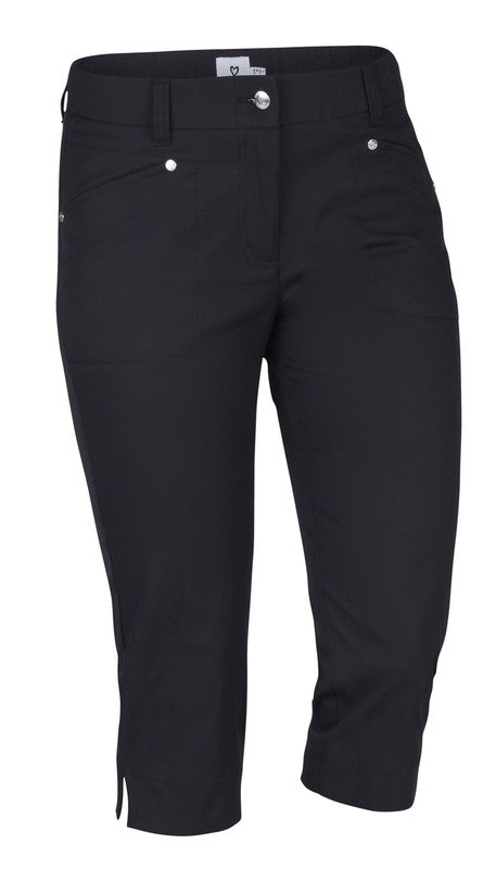 Daily Sports Lyric Capri - Black