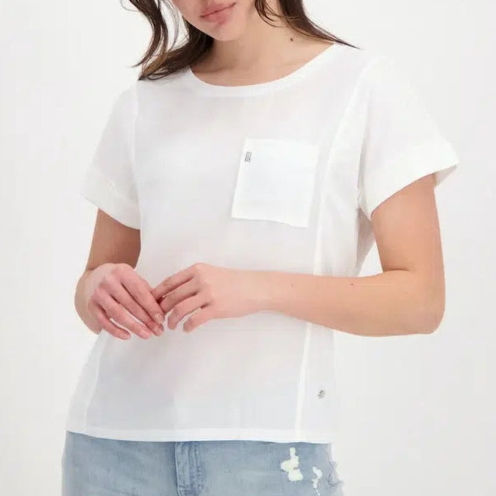 Monari Silky Tee - White