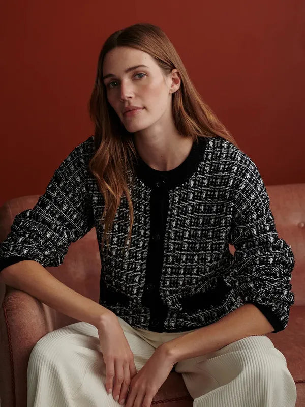 Varley Sarina Knit Cardigan - Black
