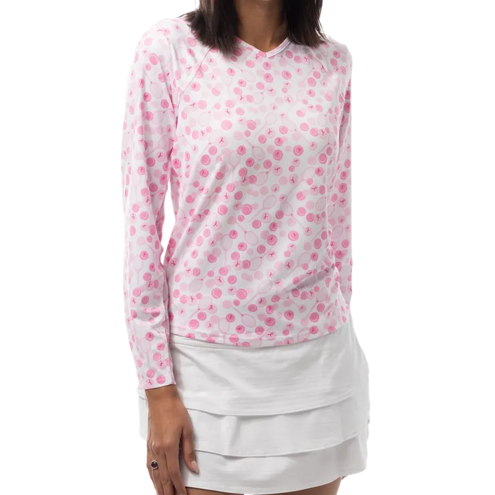 SanSoleil Sunglow Play 4 Pink L/S T-Shirt - Play 4 Pink