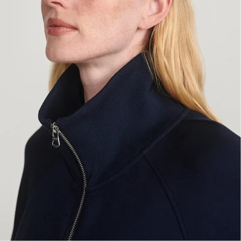 Varley Tyde Zip Sweat - Navy