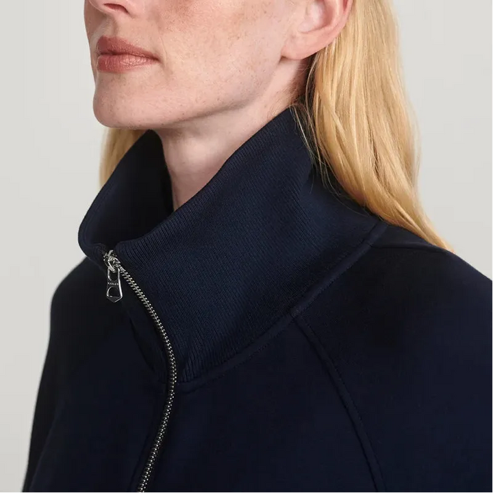 Varley Tyde Zip Sweat - Navy