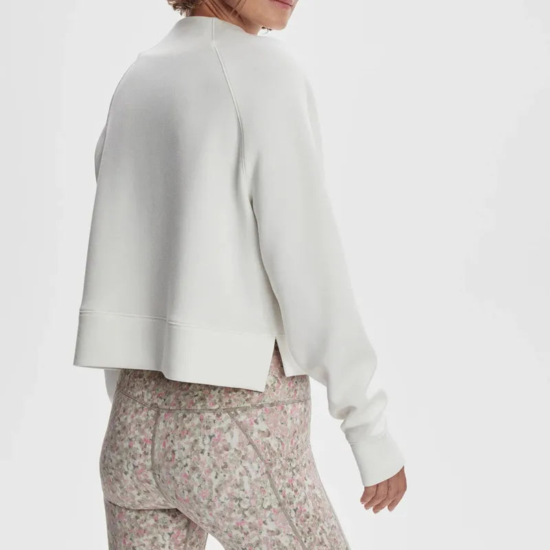 Varley Ebba Zip Midlayer - Snow White