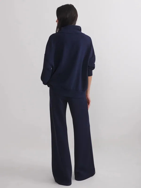 Varley Extra Wide Leg Pants (29.5") - Navy