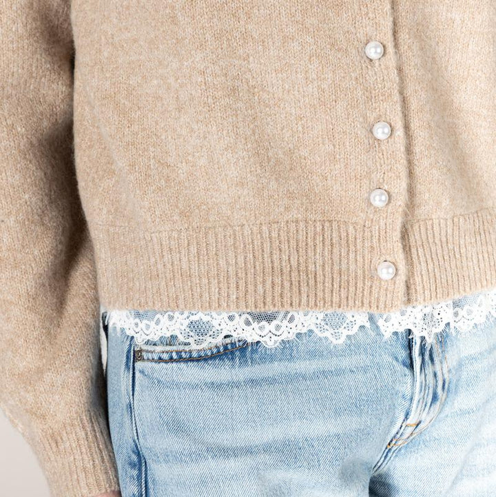 Lyla & Luxe Aviva Cardigan - Sand