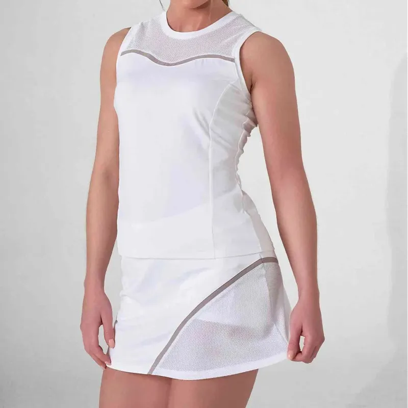 InPhorm Elise Tank - White/Latte