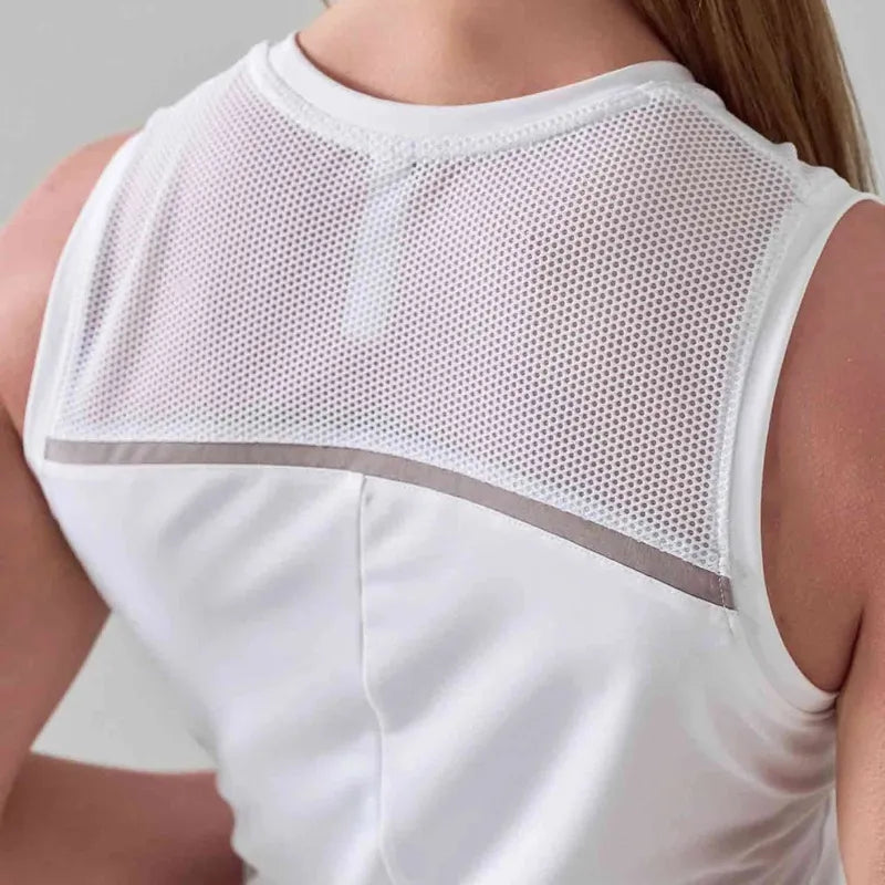InPhorm Elise Tank - White/Latte