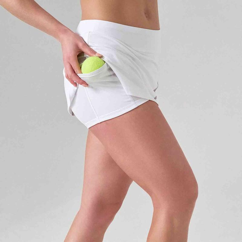 InPhorm Elise Skort (13.5") - White/Latte