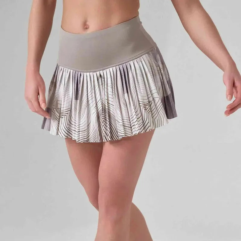 InPhorm Harper Skort (13.5") - Latte Print