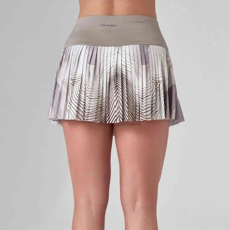 InPhorm Harper Skort (13.5") - Latte Print