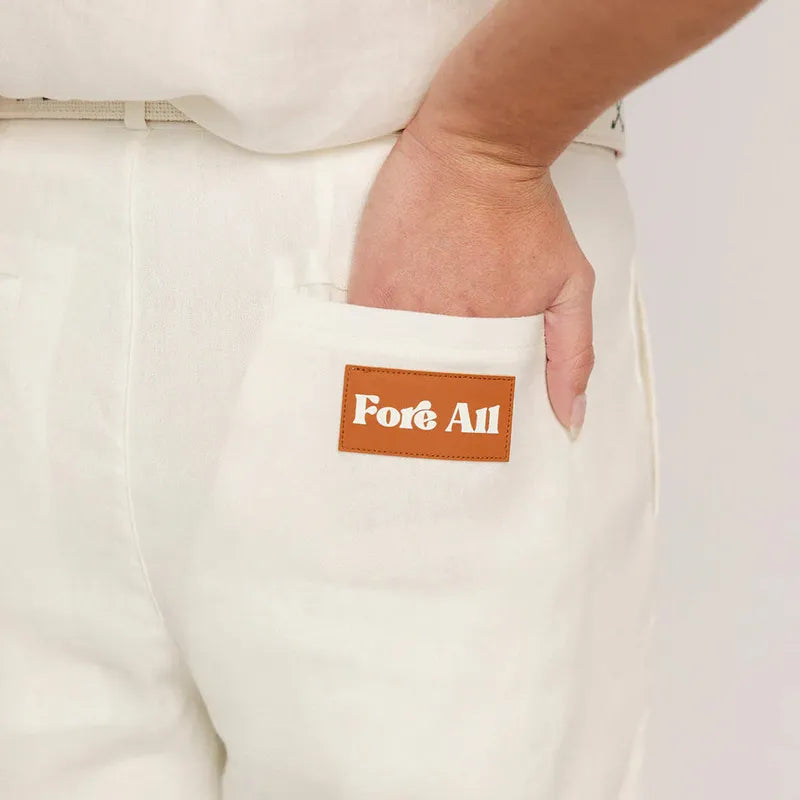 Fore All Yacht Pants - Cream Sugar