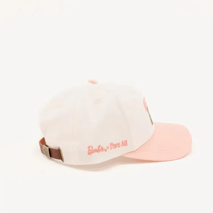 Fore All Golfie Barbie Hat - Pink/White