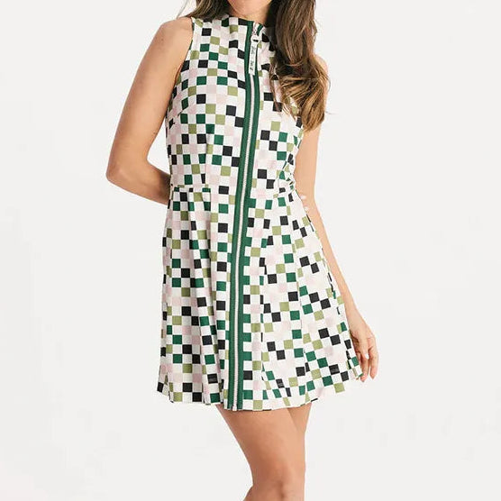 Fore All Erin Dress - Barbie Check
