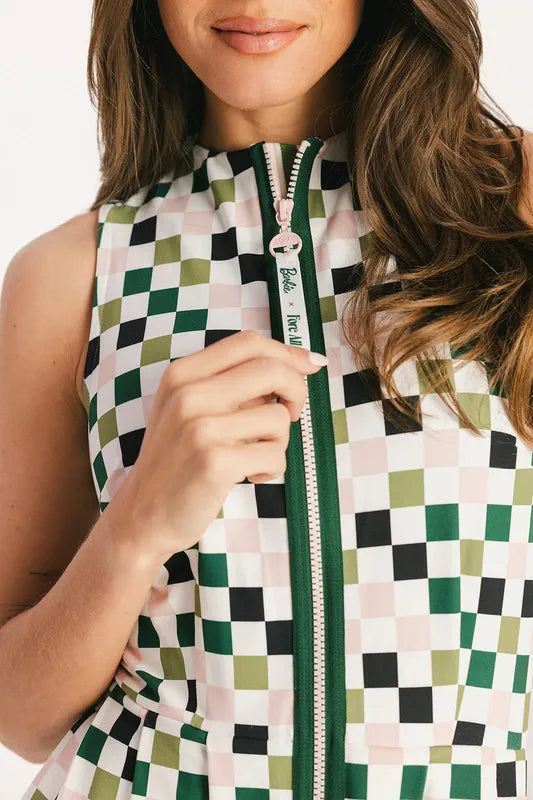 Fore All Erin Dress - Barbie Check