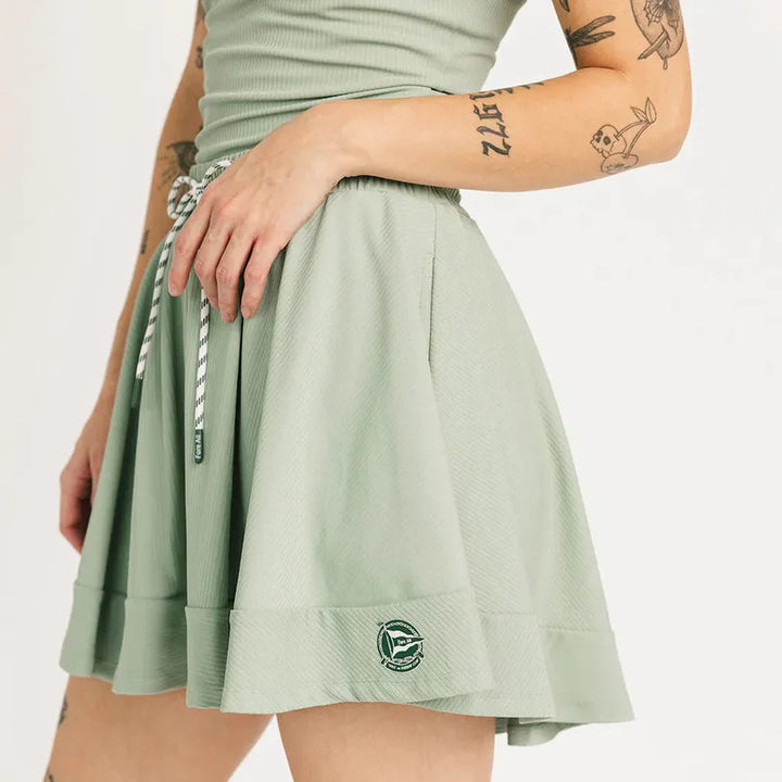 Fore All Riptide Skirt - Sea Green