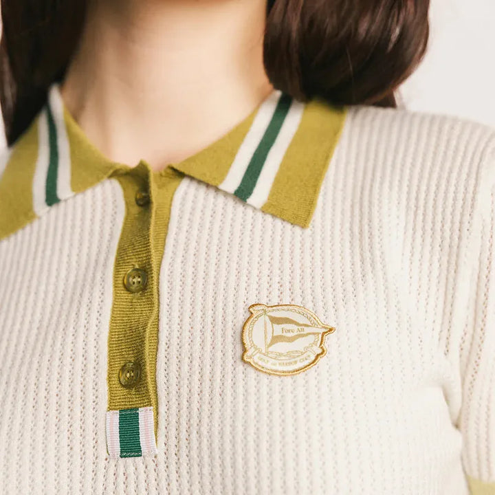 Fore All Coastal Polo - Cream Sugar