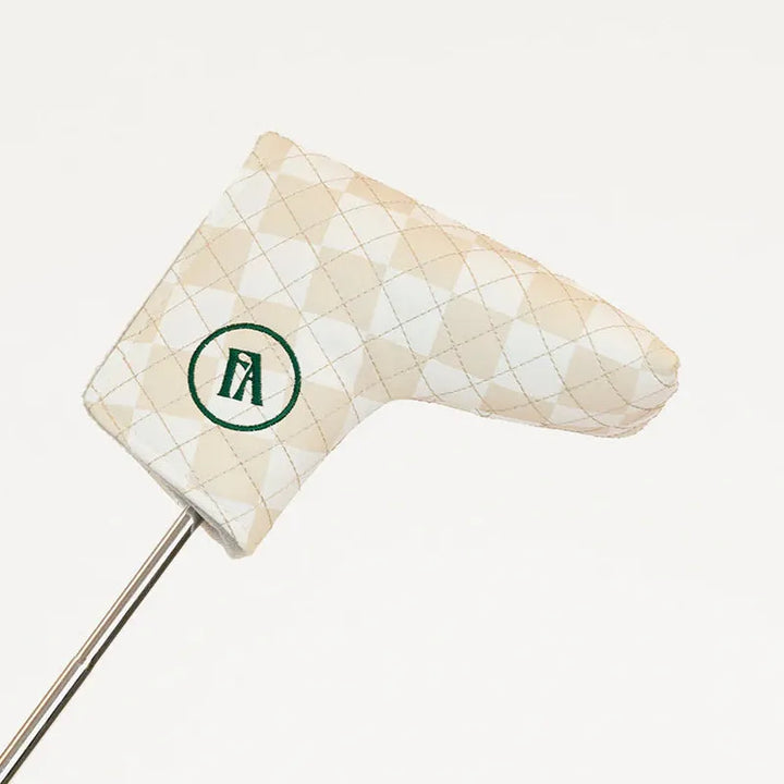 Fore All Banks Blade Cover - Sand/White Check