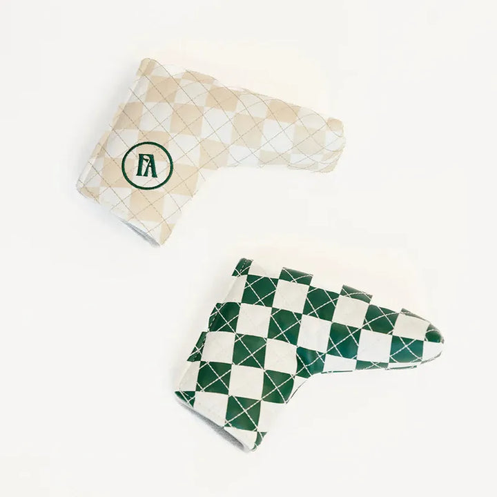 Fore All Banks Blade Cover - Sand/White Check