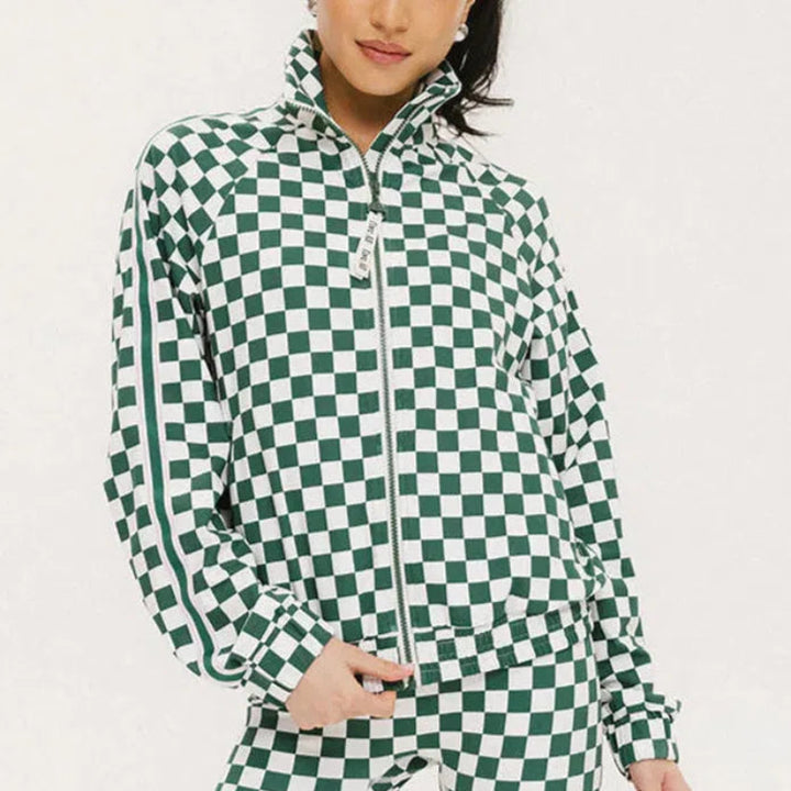 Fore All Lyla Jacket - Green/White