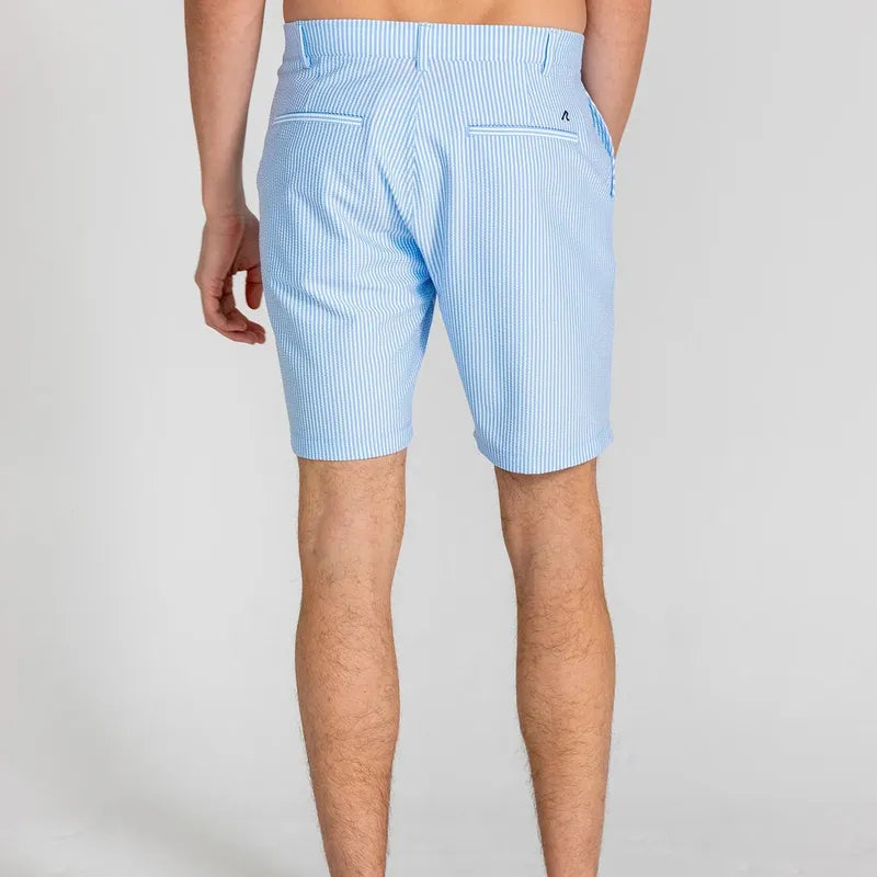 Redvanly Men's Becker Shorts (7.5")- Mist Blue