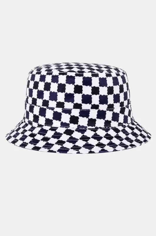 Golftini Grand Prix Reversible Bucket Hat - Navy/White