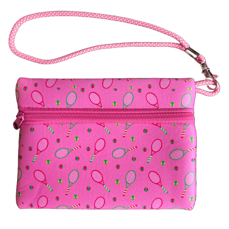 BOG Tennis Wristlet - Pink