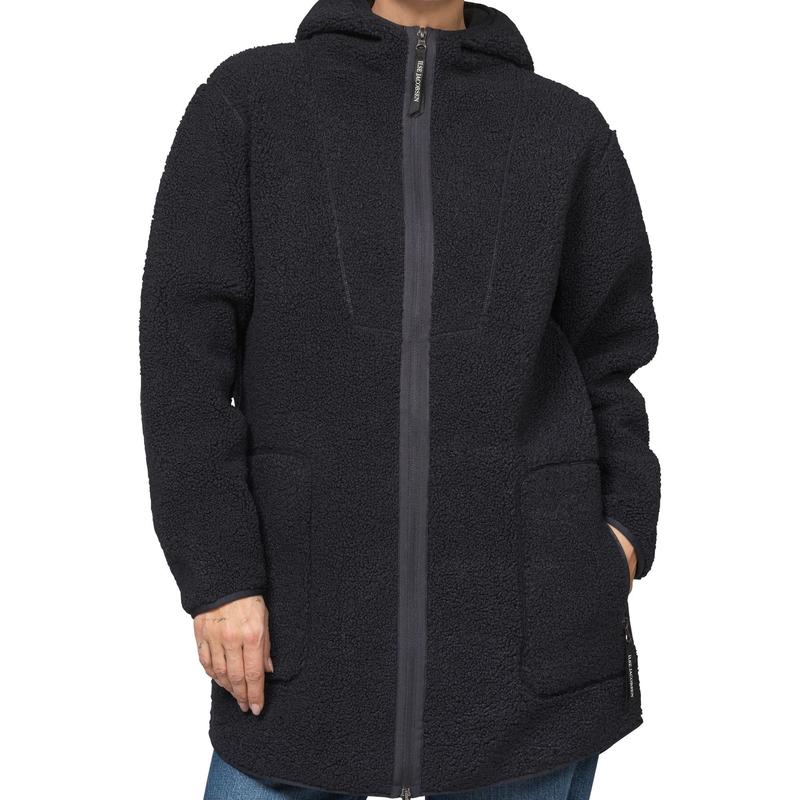Ilse Jacobsen Bonded PIle Jacket - Navy