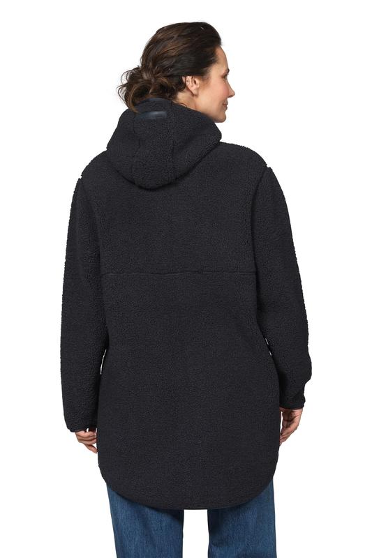 Ilse Jacobsen Bonded PIle Jacket - Navy