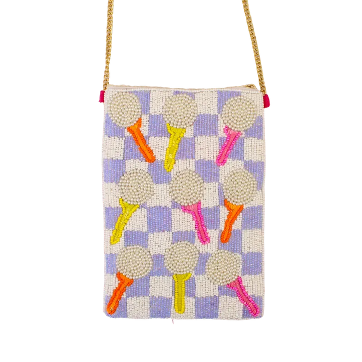 Best of Golf Beaddie Phone Crossbody - Putts and Pearls (Lavender)