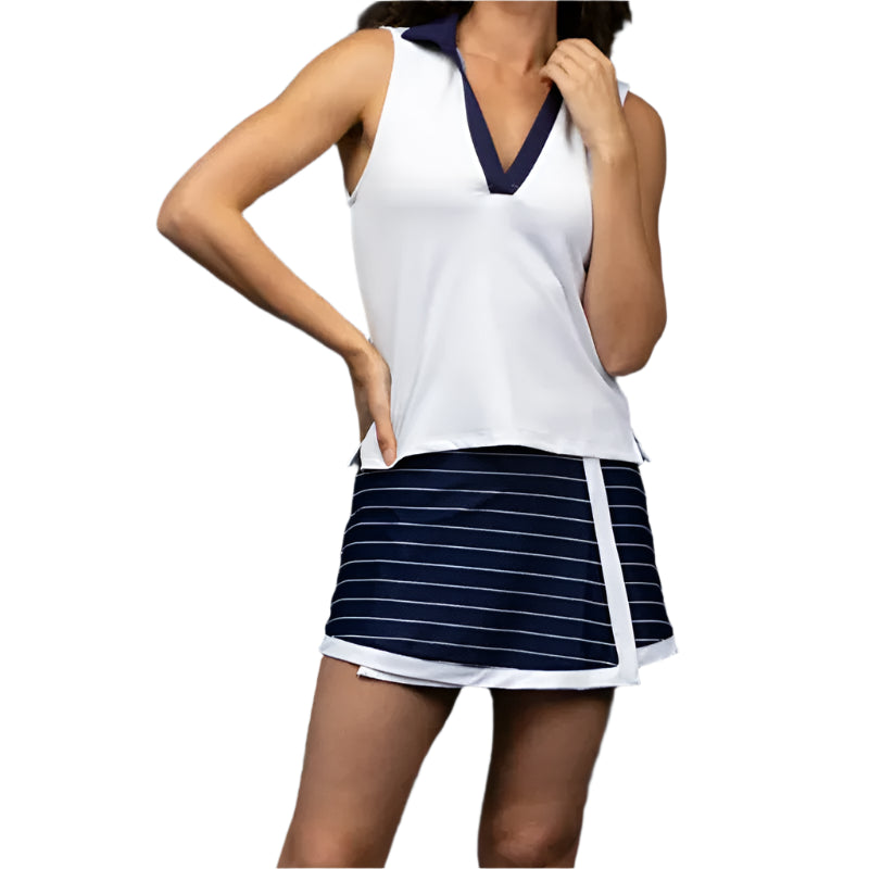 Smith & Quinn Birdie Skort - Anchor Stripe