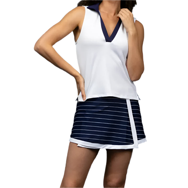 Smith & Quinn Birdie Skort - Anchor Stripe