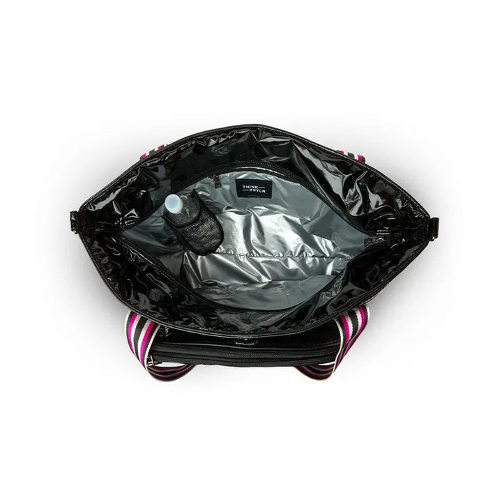 Think Royln Love All Tennis Bag - Black Patent