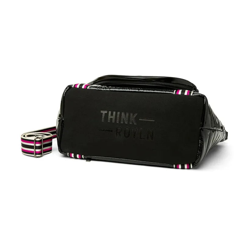 Think Royln Love All Tennis Bag - Black Patent